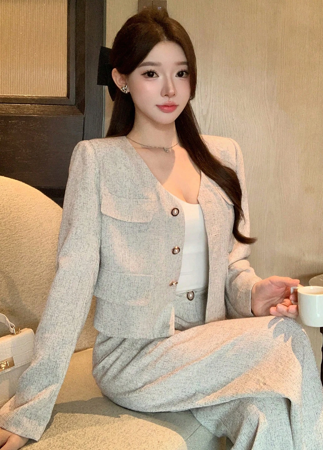 Костюм (жакет, брюки) SHEIN (332708860)