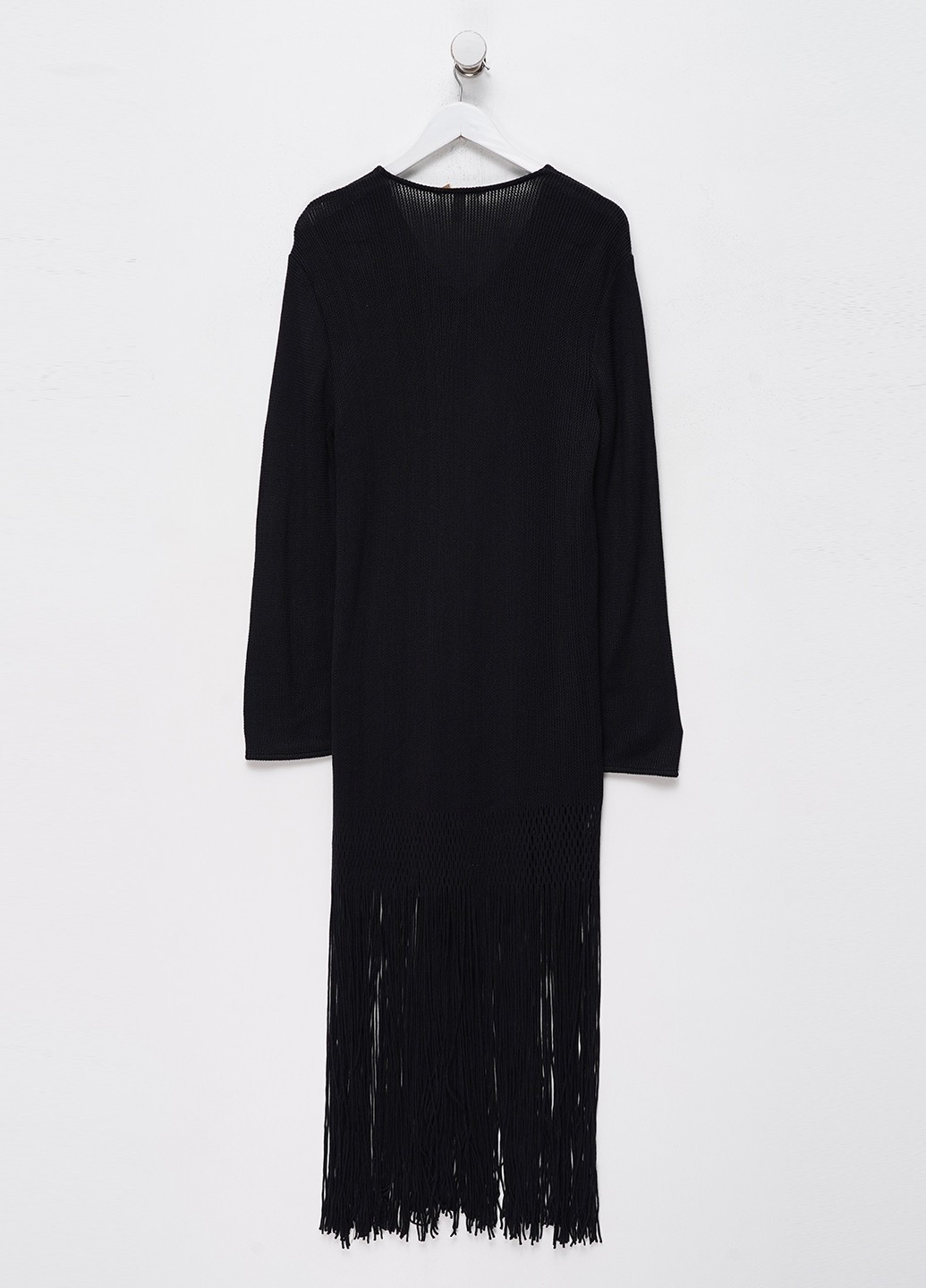 Черное вечернее платье а-силуэт H&M однотонное