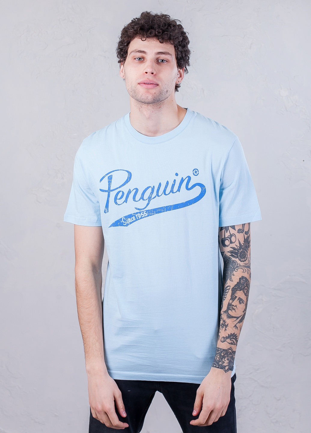Голубая футболка Original Penguin