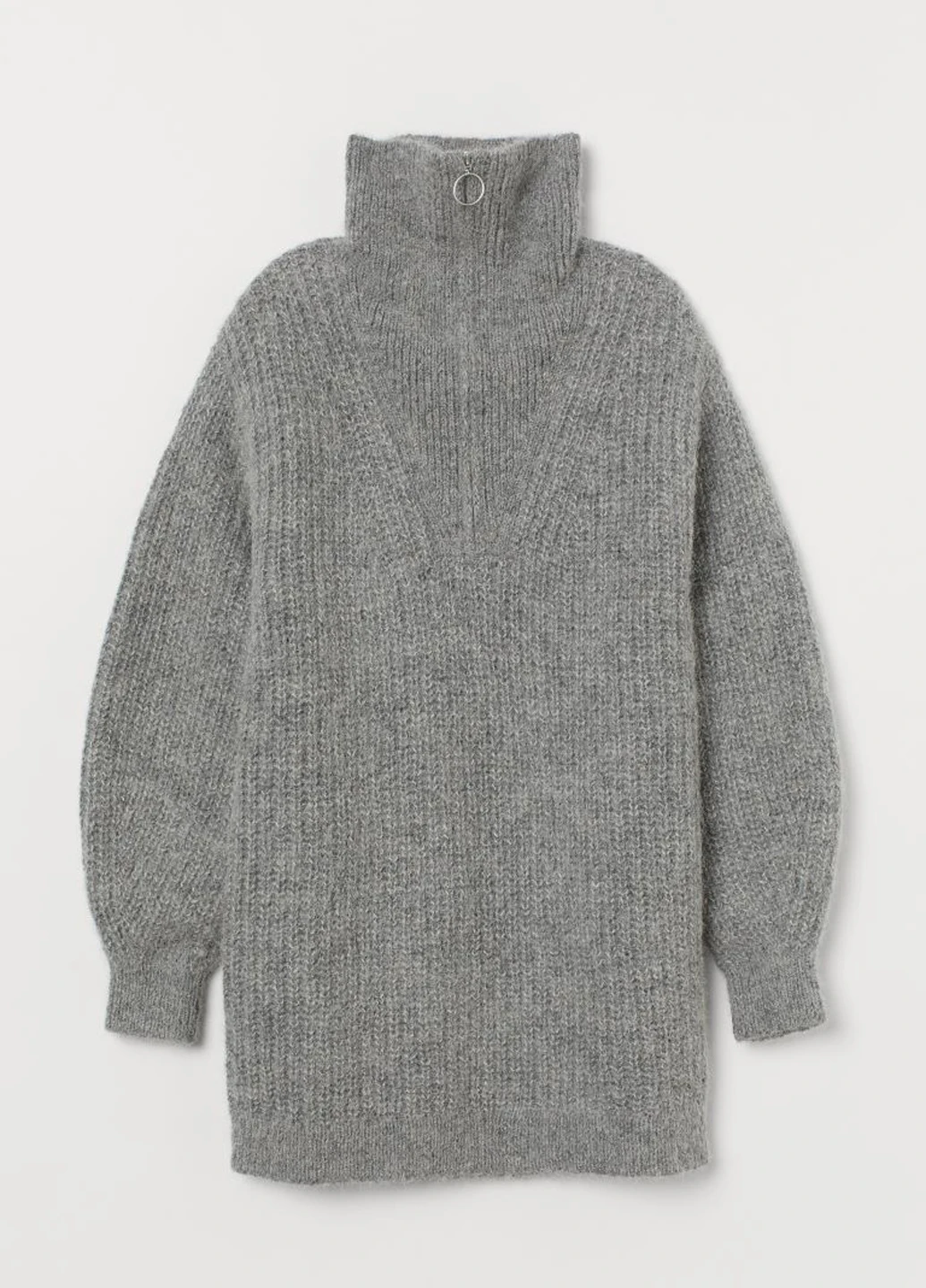 Сірий демісезонний светр H&M