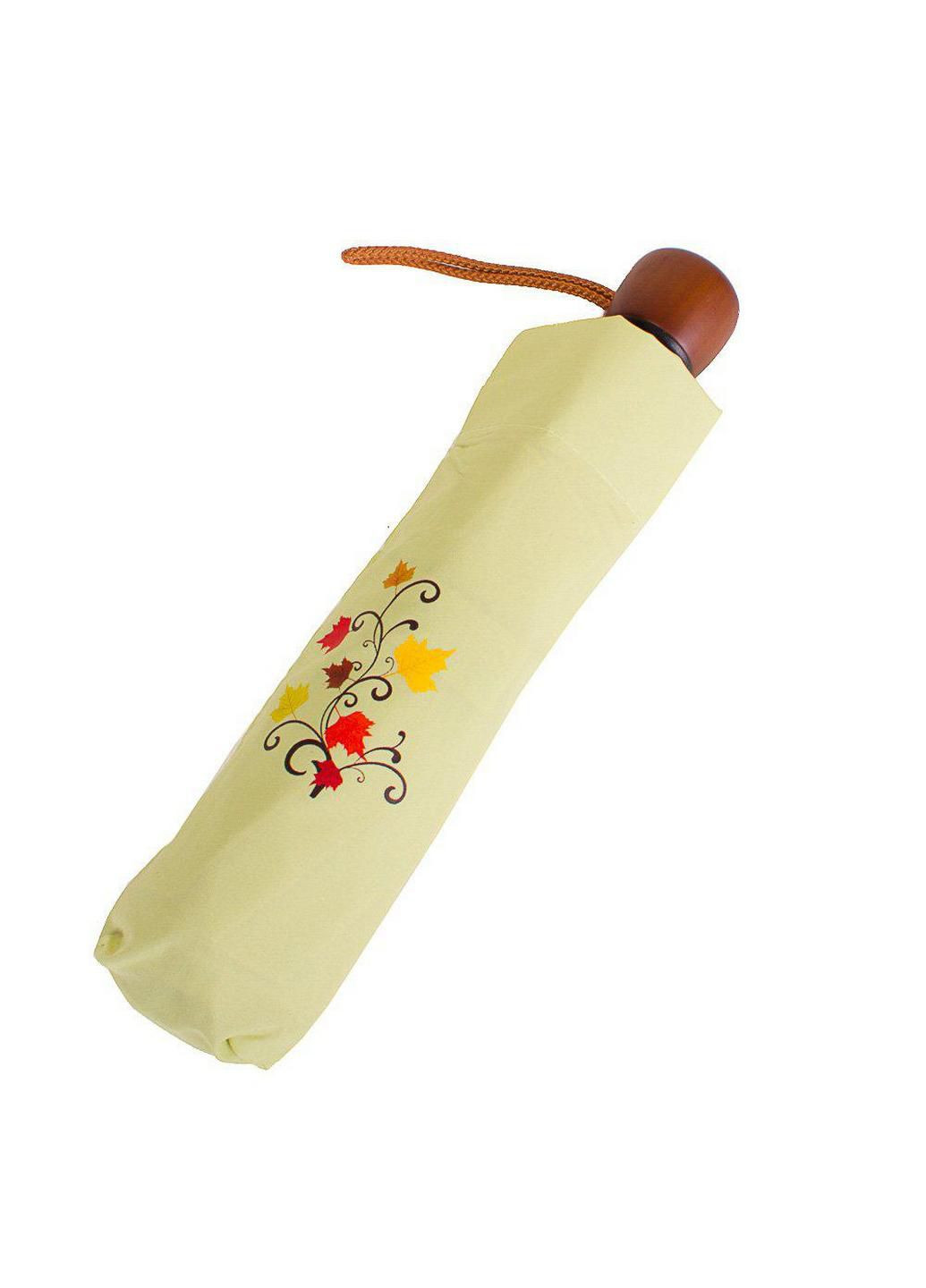 Зелена складна парасолька напівавтомат 100 см Airton (197762098)