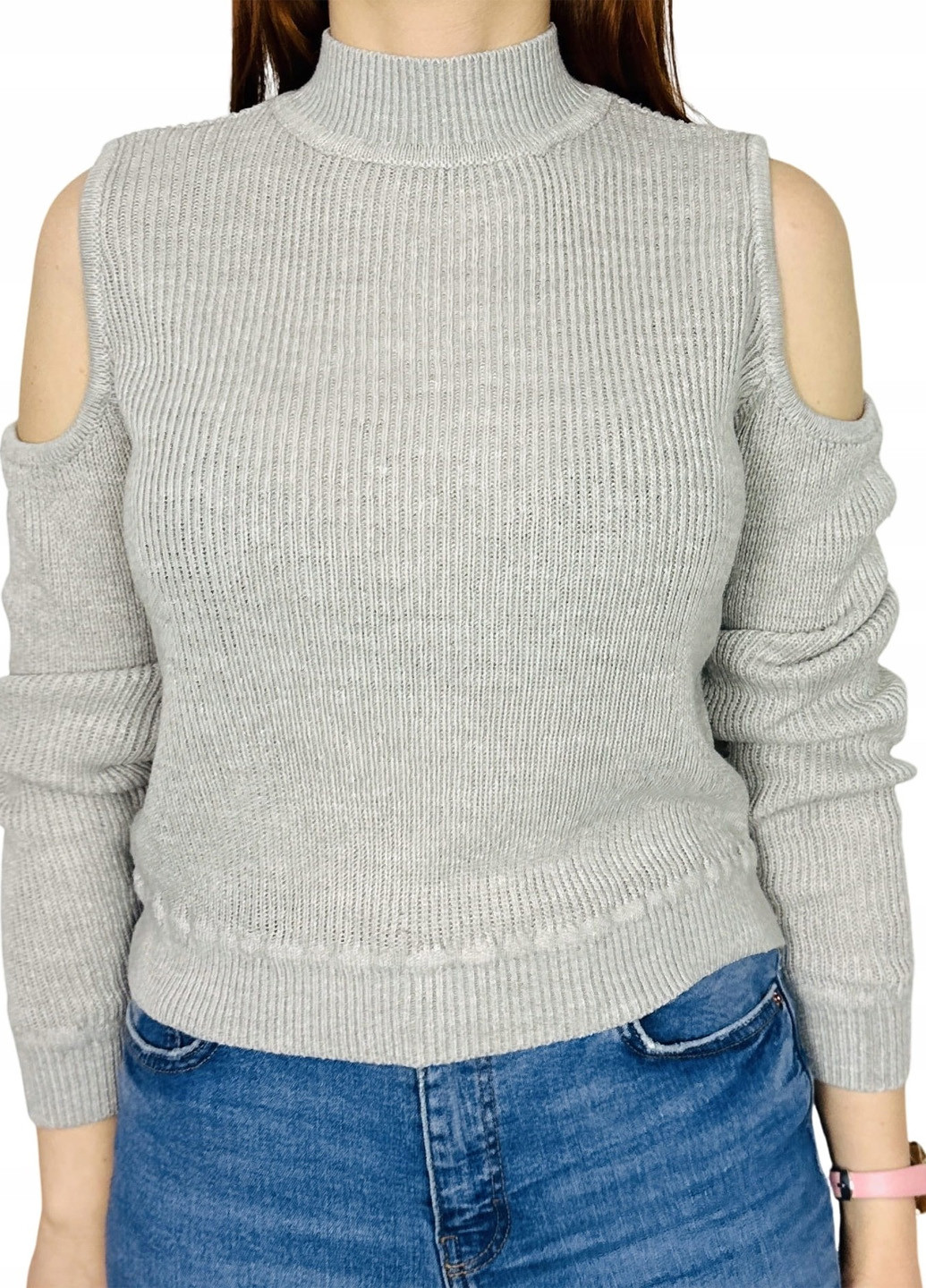 Світло-сірий демісезонний светр H&M