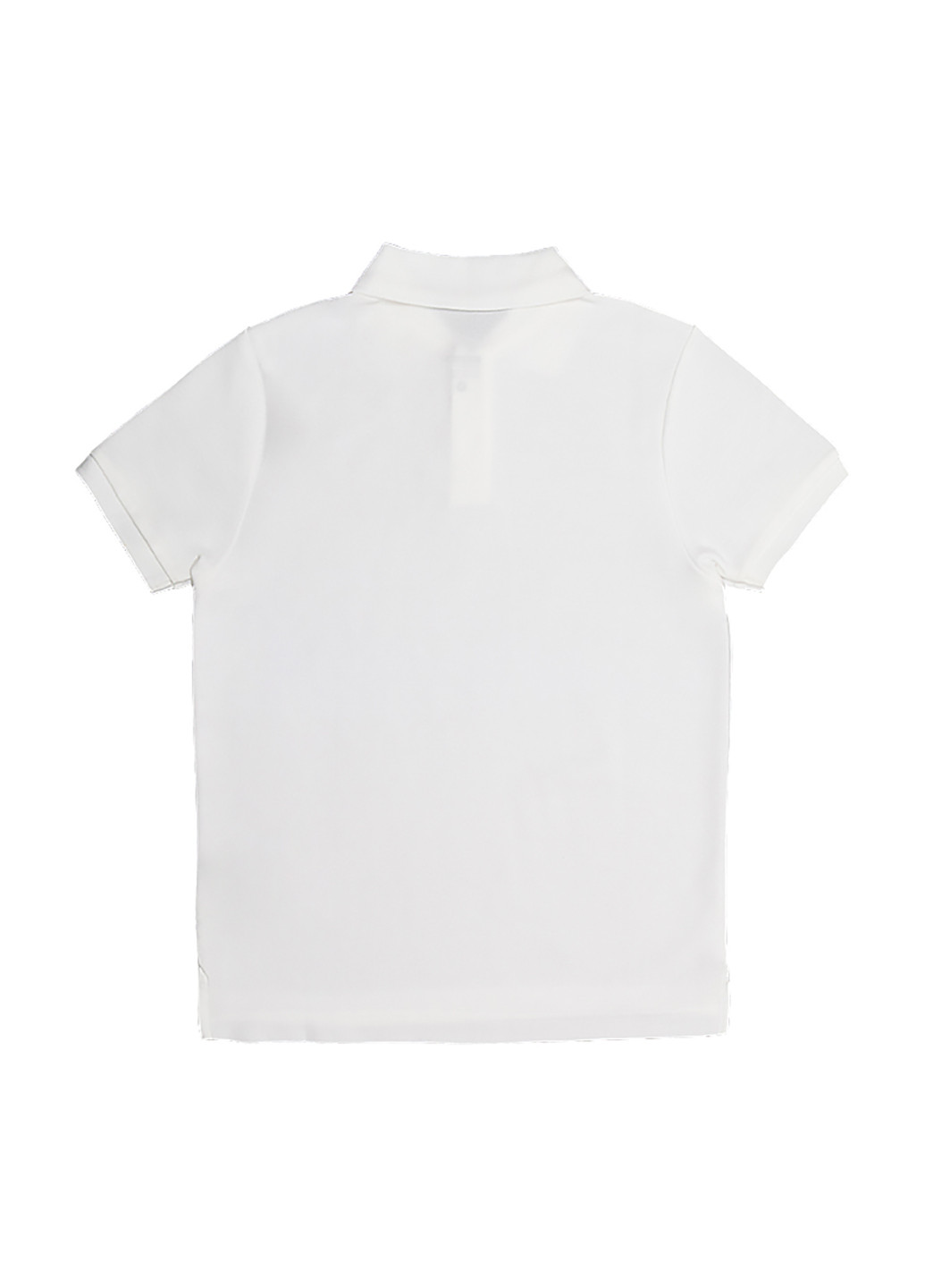 Белая детская футболка-поло для мальчика Nike