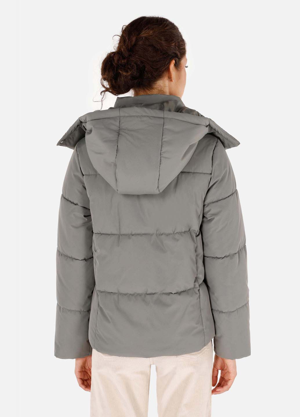 Серая демисезонная куртка Colin's