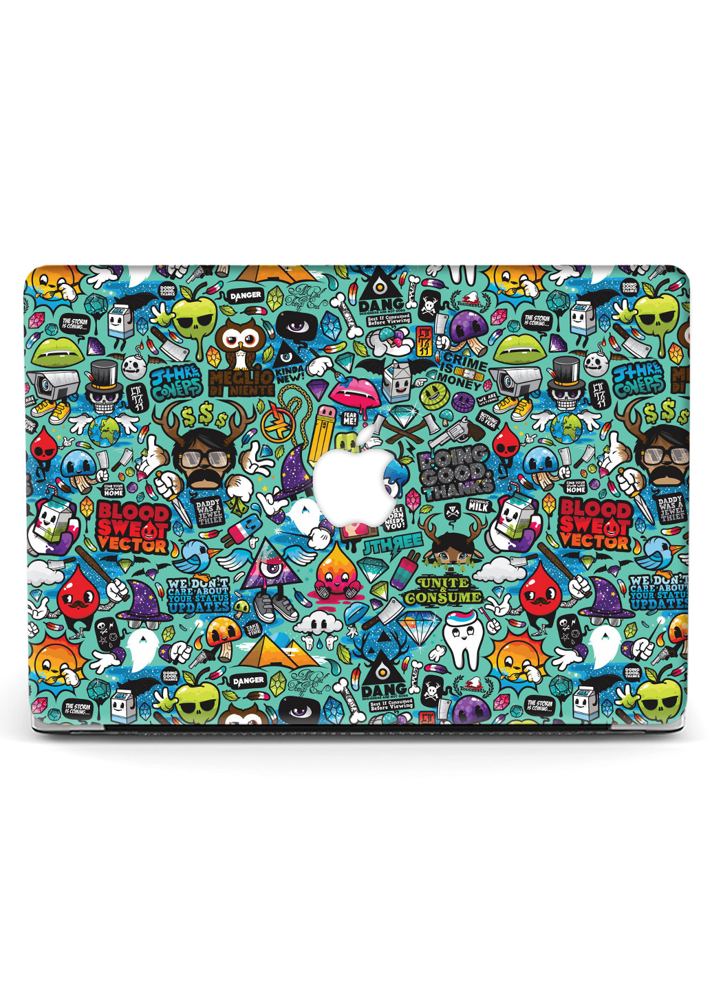 Чехол пластиковый для Apple MacBook Air 13 A1466 / A1369 Арт (Art) (6351-1673) MobiPrint (218539090)
