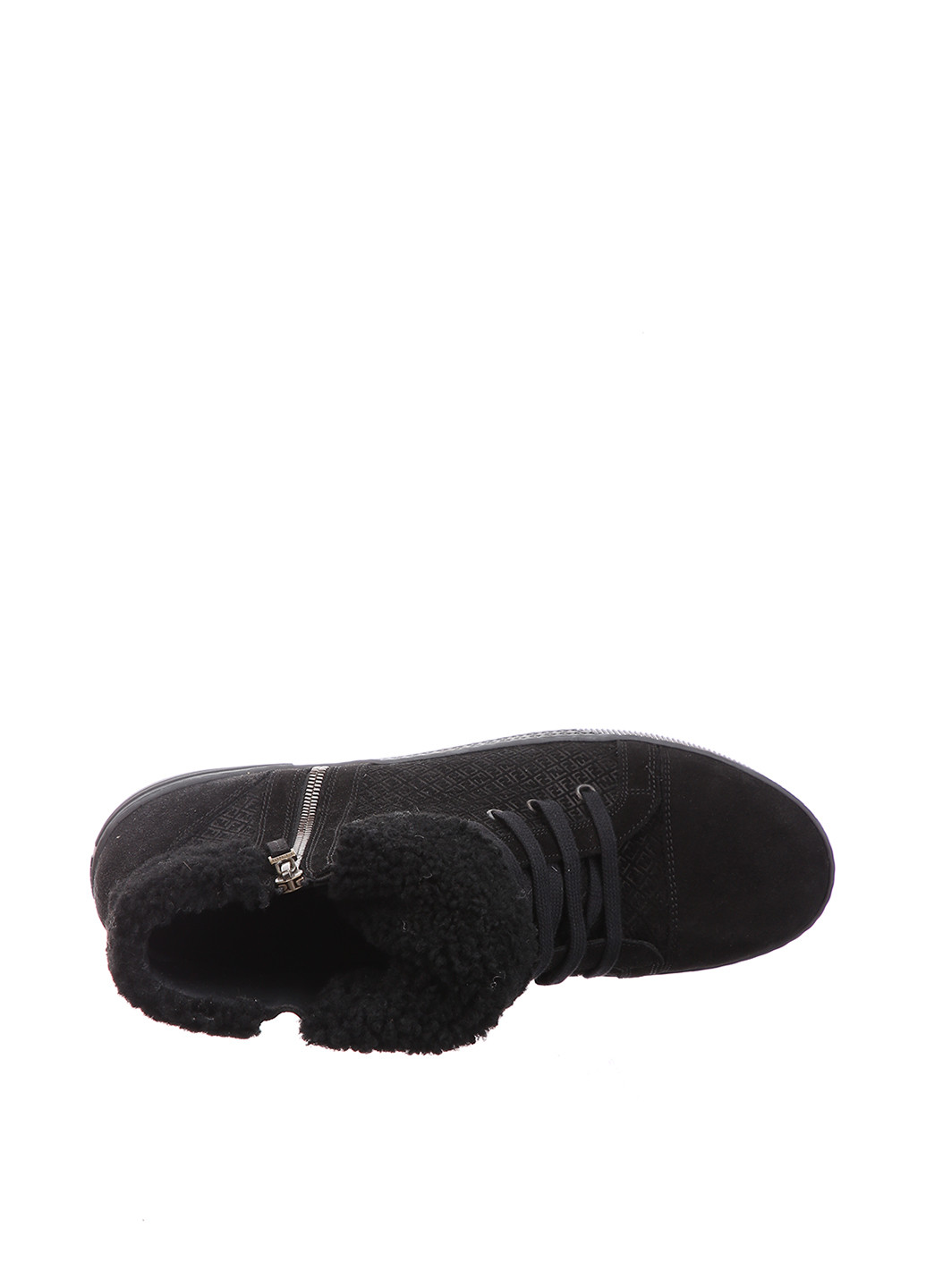 Черные осенние ботинки Fendi