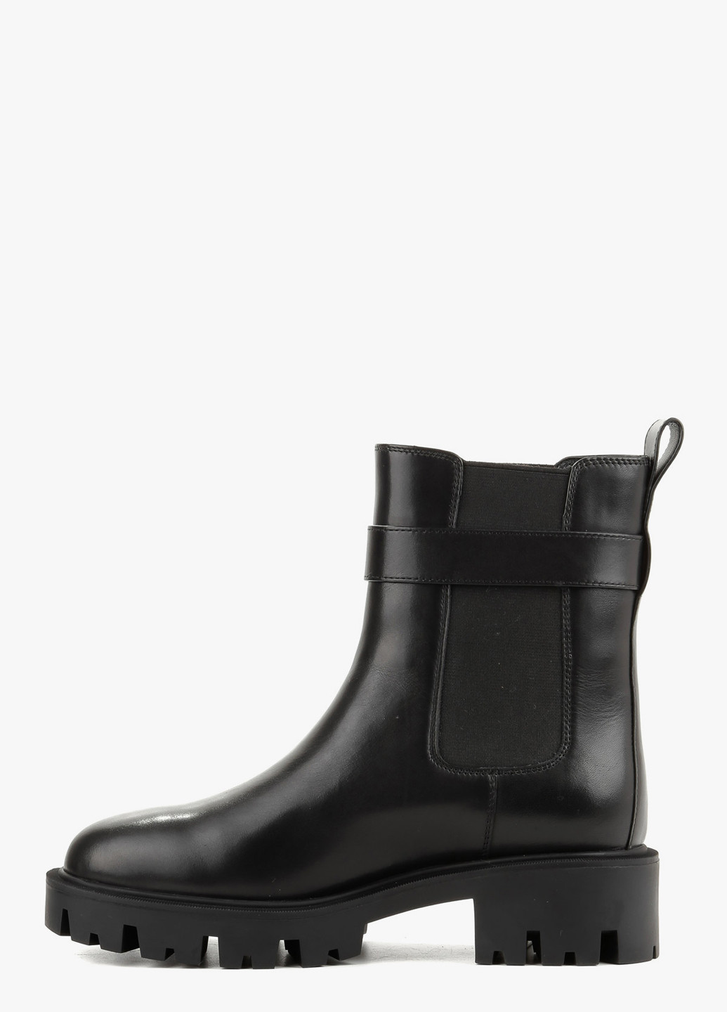 Зимние ботинки челси Le'BERDES на тракторной подошве, с пряжкой