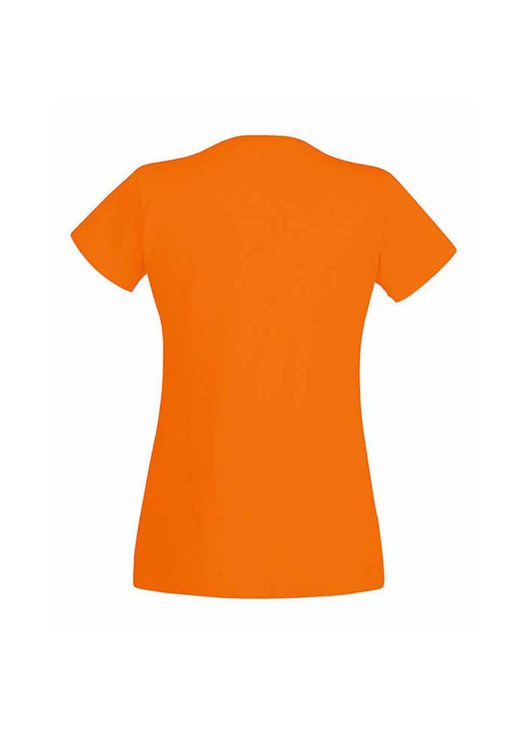 Оранжевая демисезон футболка Fruit of the Loom D061424044S