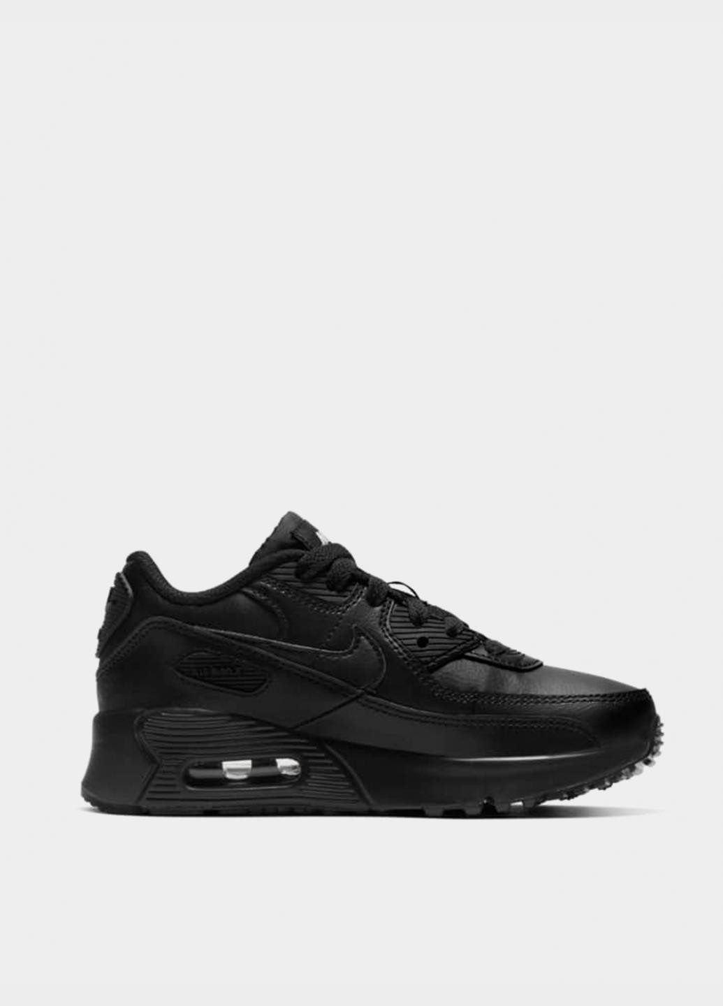 Чорні осінні кросівки air max 90 ltr (ps) cd6867-001 Nike AIR MAX 90 LTR (PS)