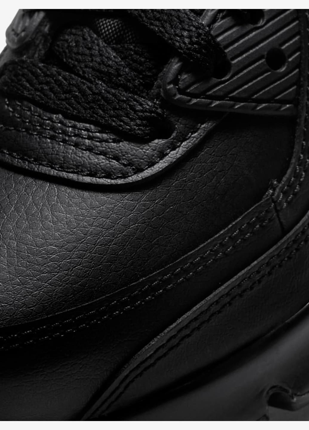 Чорні осінні кросівки air max 90 ltr (ps) cd6867-001 Nike AIR MAX 90 LTR (PS)