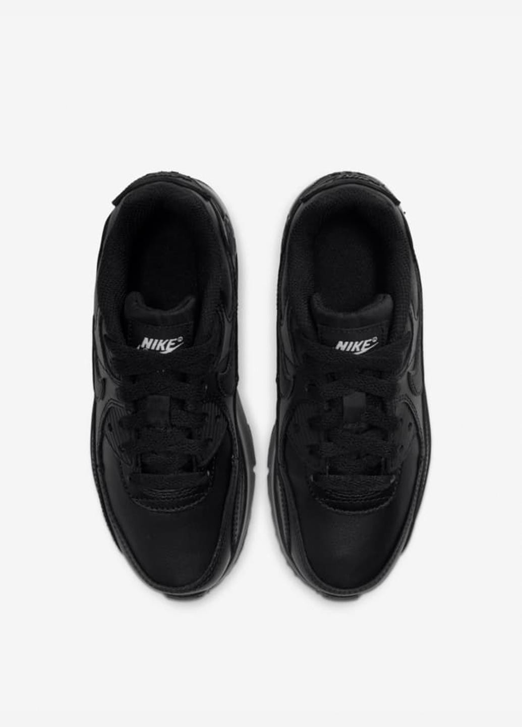Чорні осінні кросівки air max 90 ltr (ps) cd6867-001 Nike AIR MAX 90 LTR (PS)