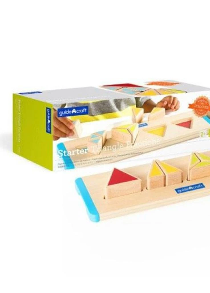 Розвиваюча іграшка Сортер Manipulatives Трикутники (G6745) Guidecraft Сортер Manipulatives Треугольники (203961368)