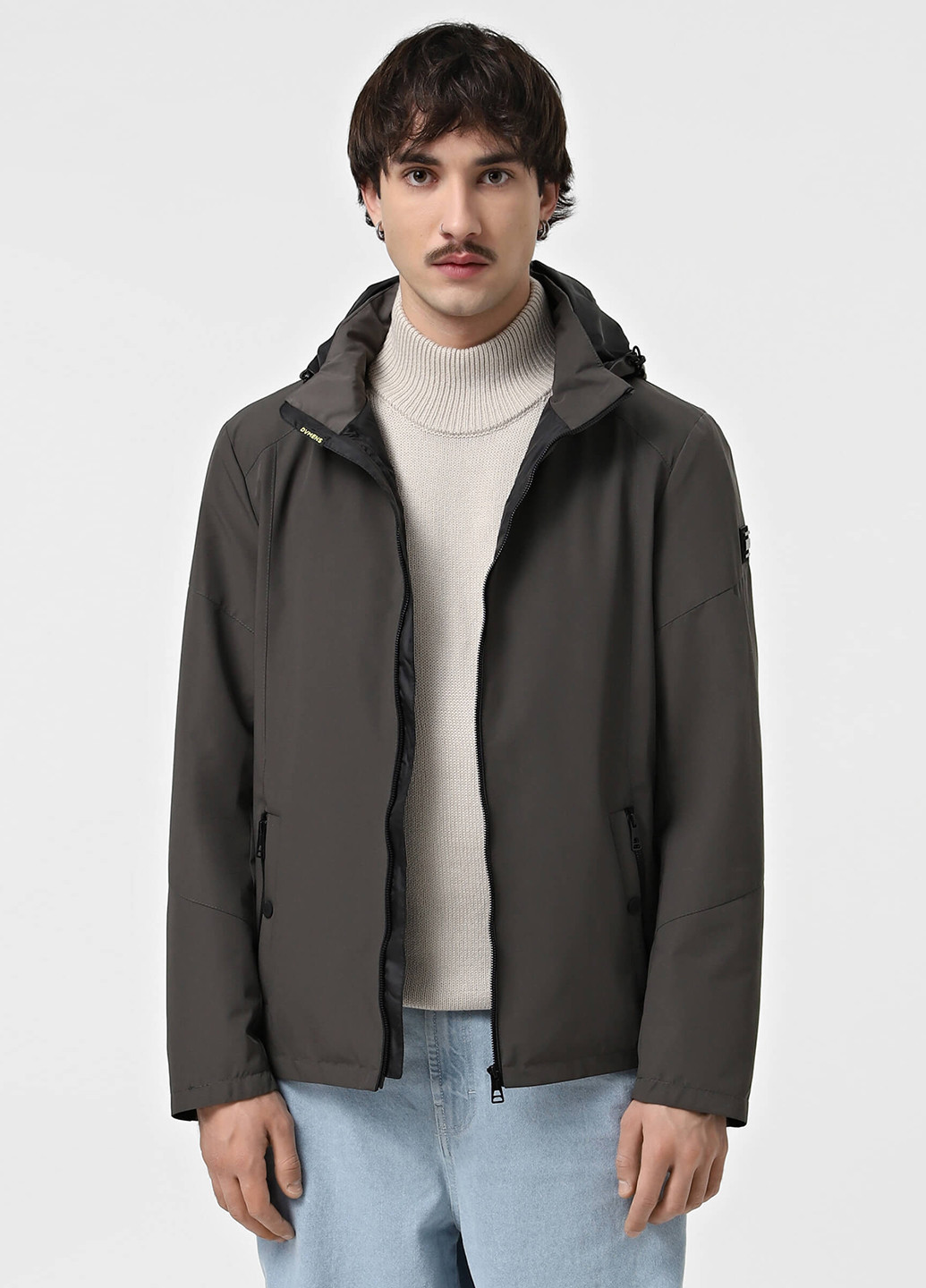 Сіра демісезонна куртка Sun's House