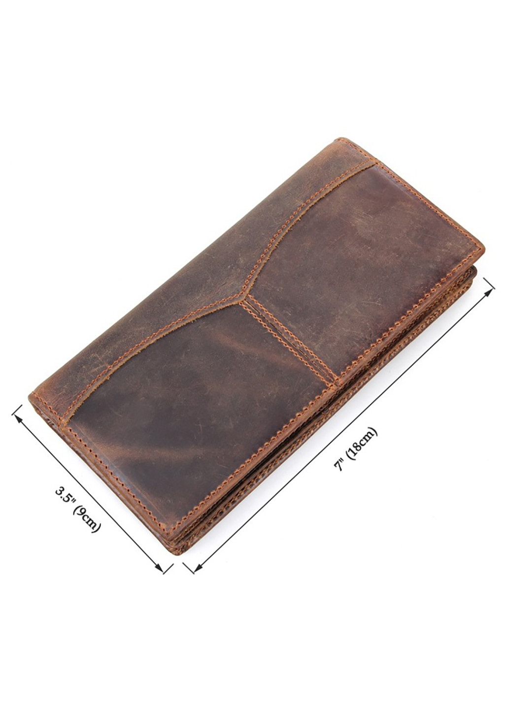Мужской кожаный кошелек 9Х18 см Vintage (229460777)