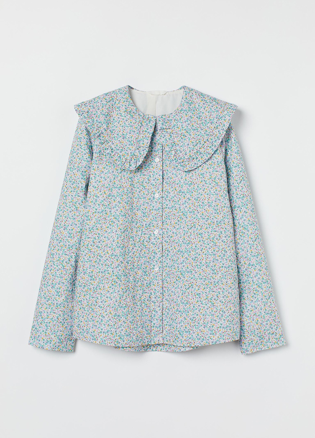 Голубая демисезонная куртка H&M