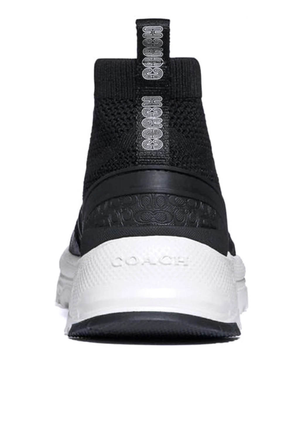 Кроссовки Coach чёрные демисезоны (308802812)