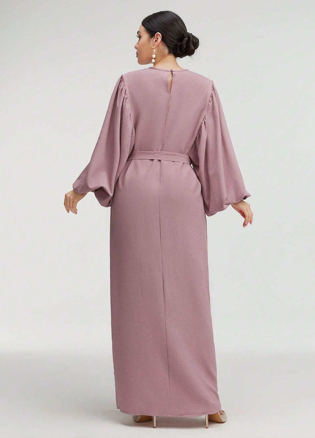 Рожево-лілова вечірня сукня SHEIN однотонна