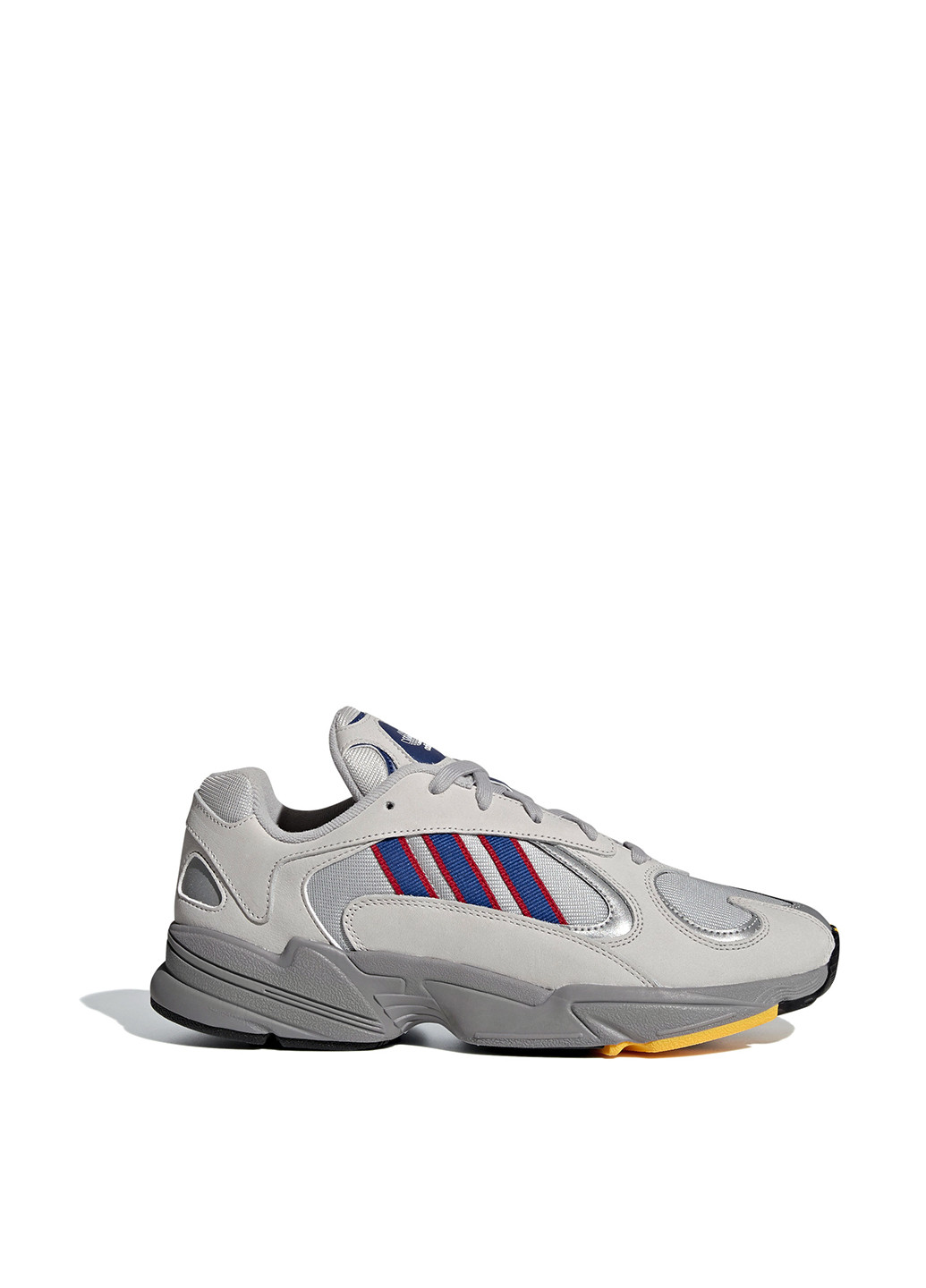 Серые всесезонные кроссовки adidas Yung-1