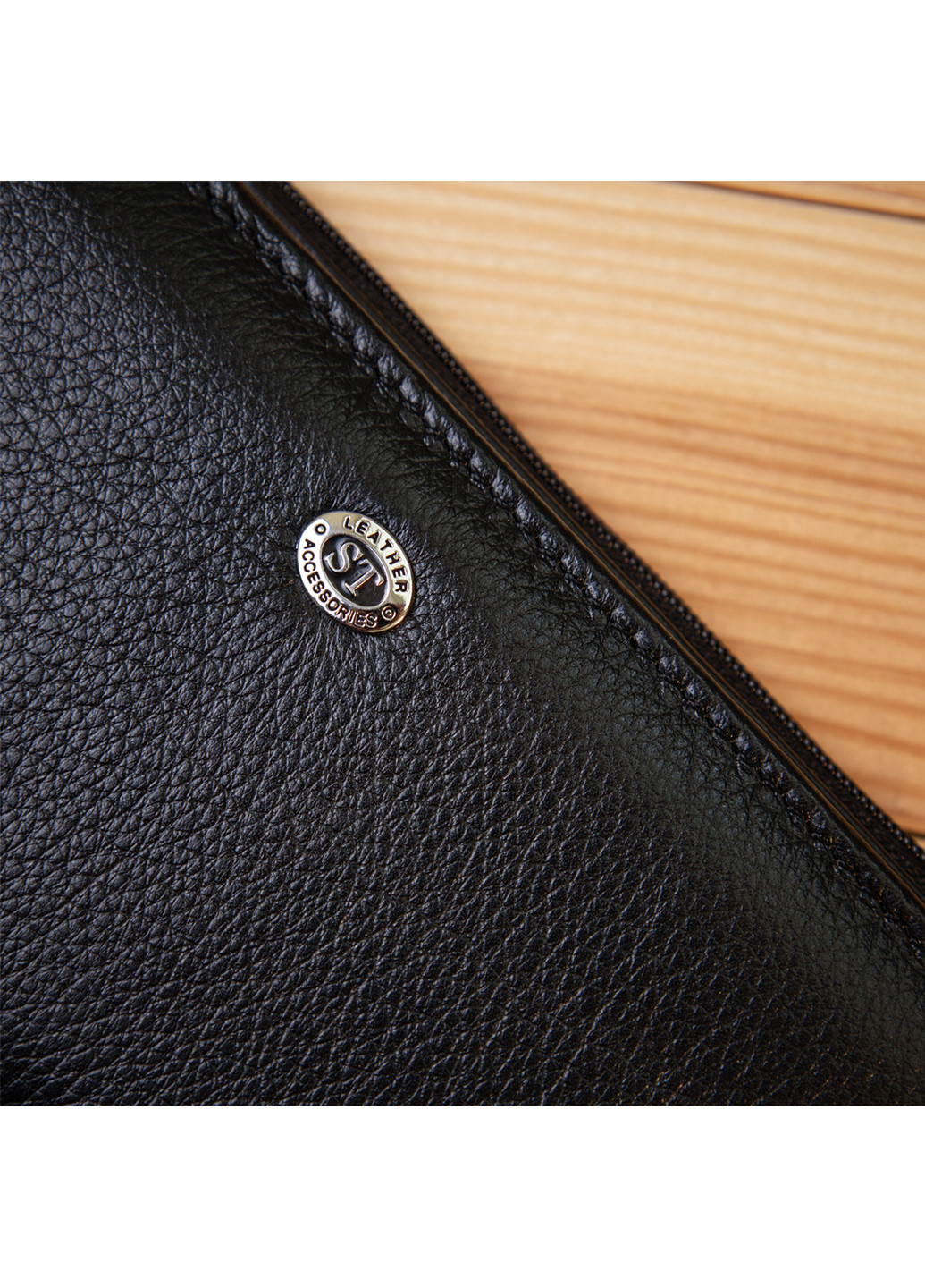 Жіночий шкіряний гаманець 19х9,5х1,5 см st leather (242188755)