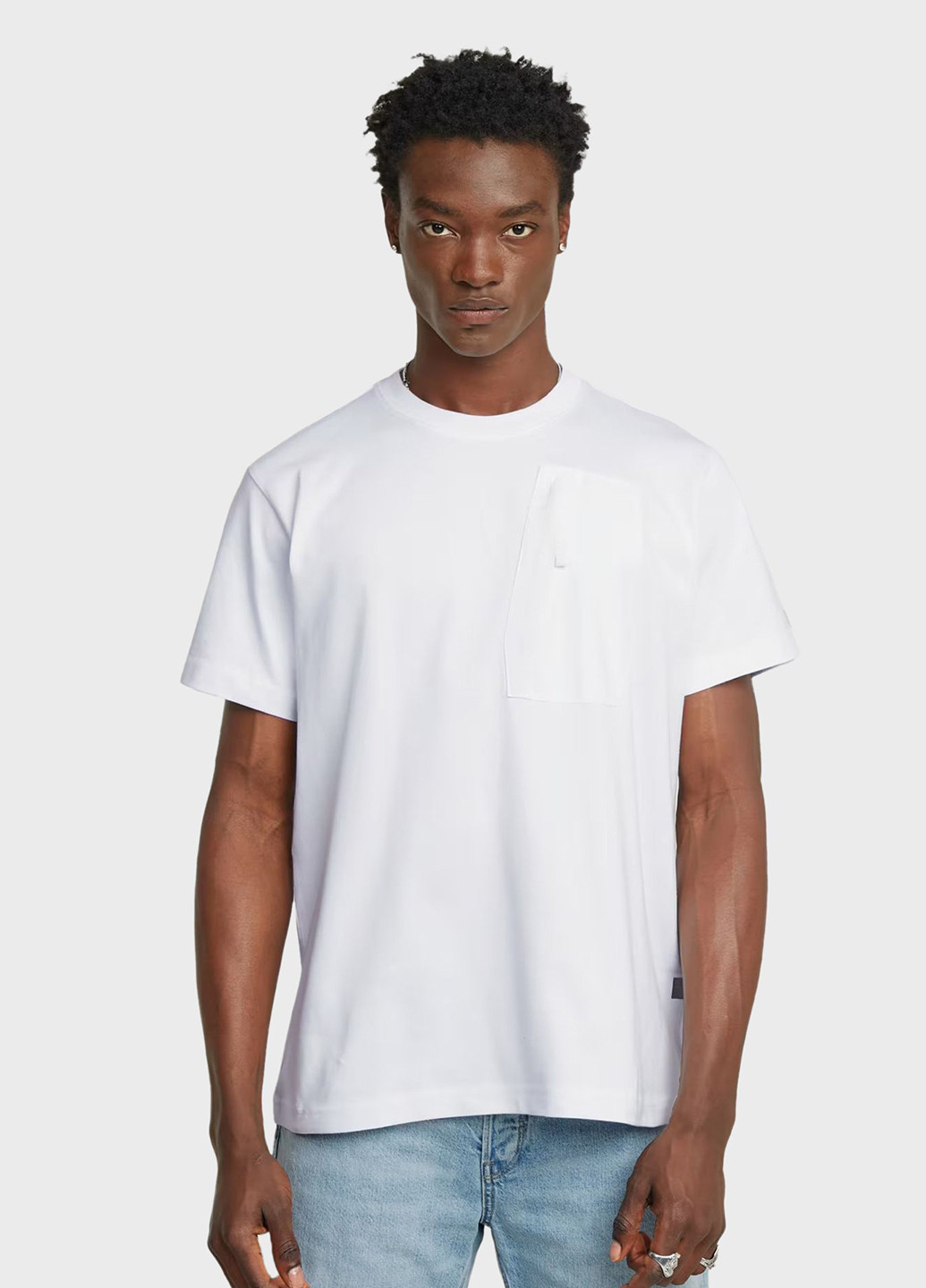 Біла футболка G-Star Raw