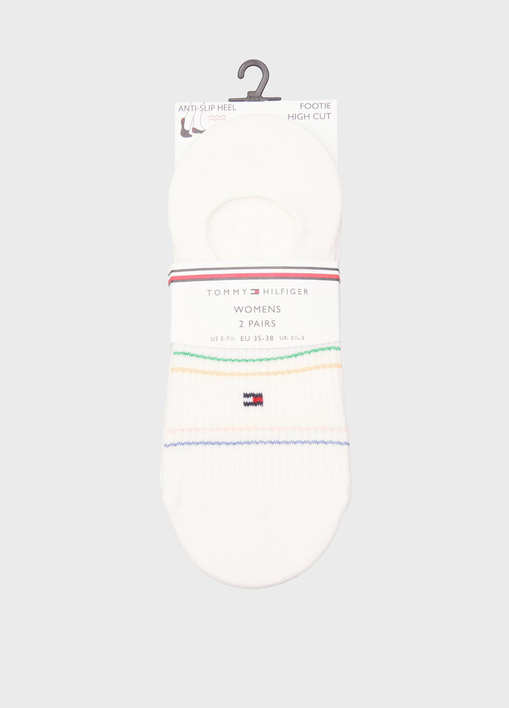 Білі шкарпетки Tommy Hilfiger логотипи (347656296)