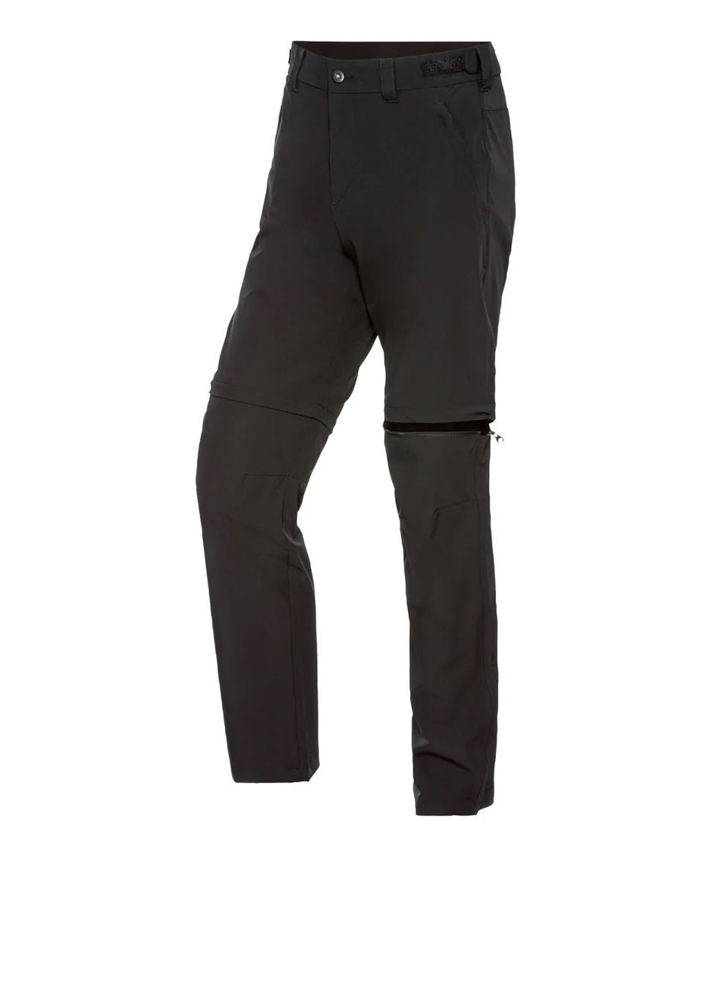 Черные спортивные демисезонные прямые брюки ROCKTRAIL