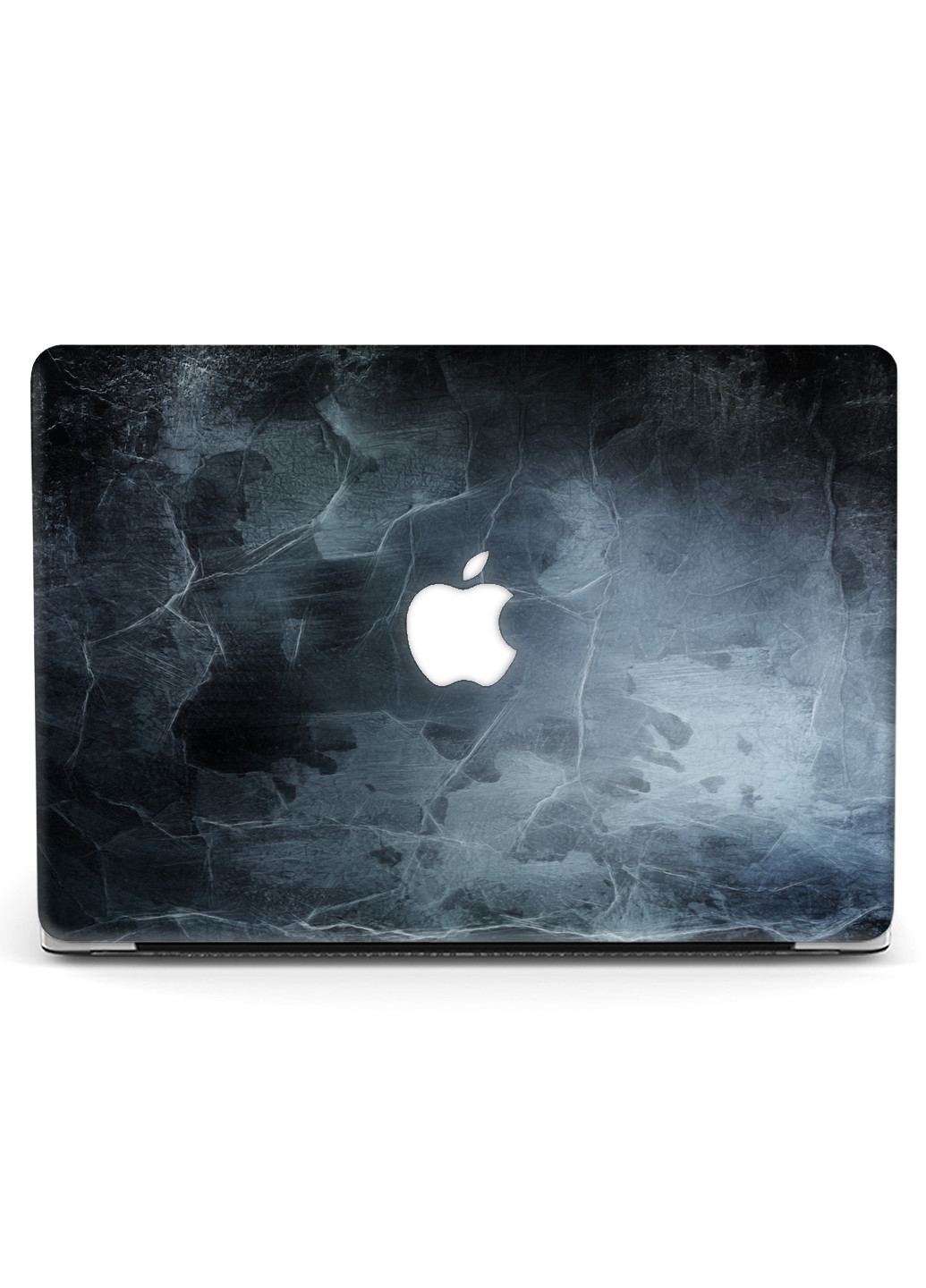 Чохол пластиковий для Apple MacBook Air 13 A1466 / A1369 Чорний димчастий мармур (6351-2391) MobiPrint (218861830)