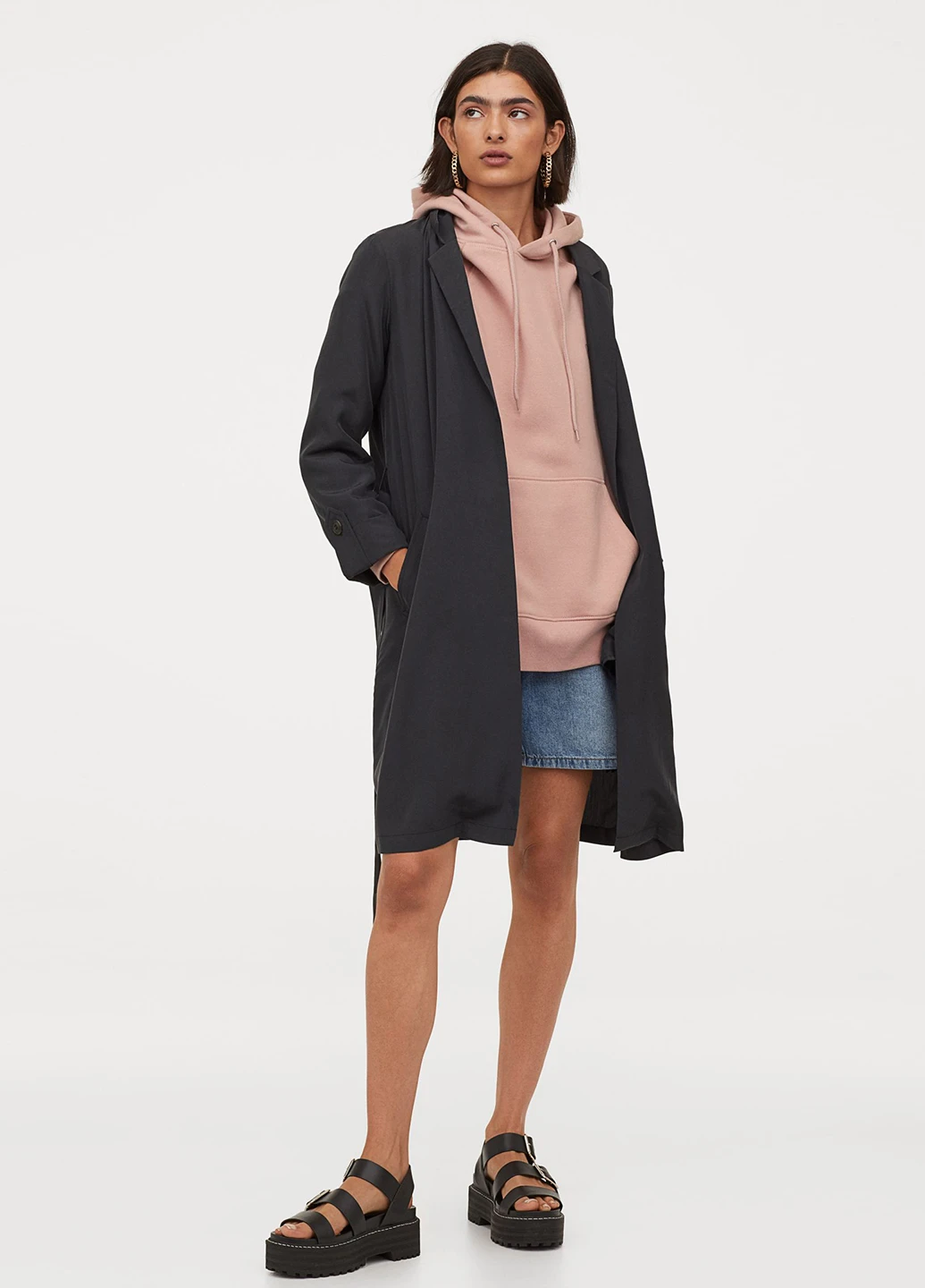 Плащ H&M демисезон (213163520)