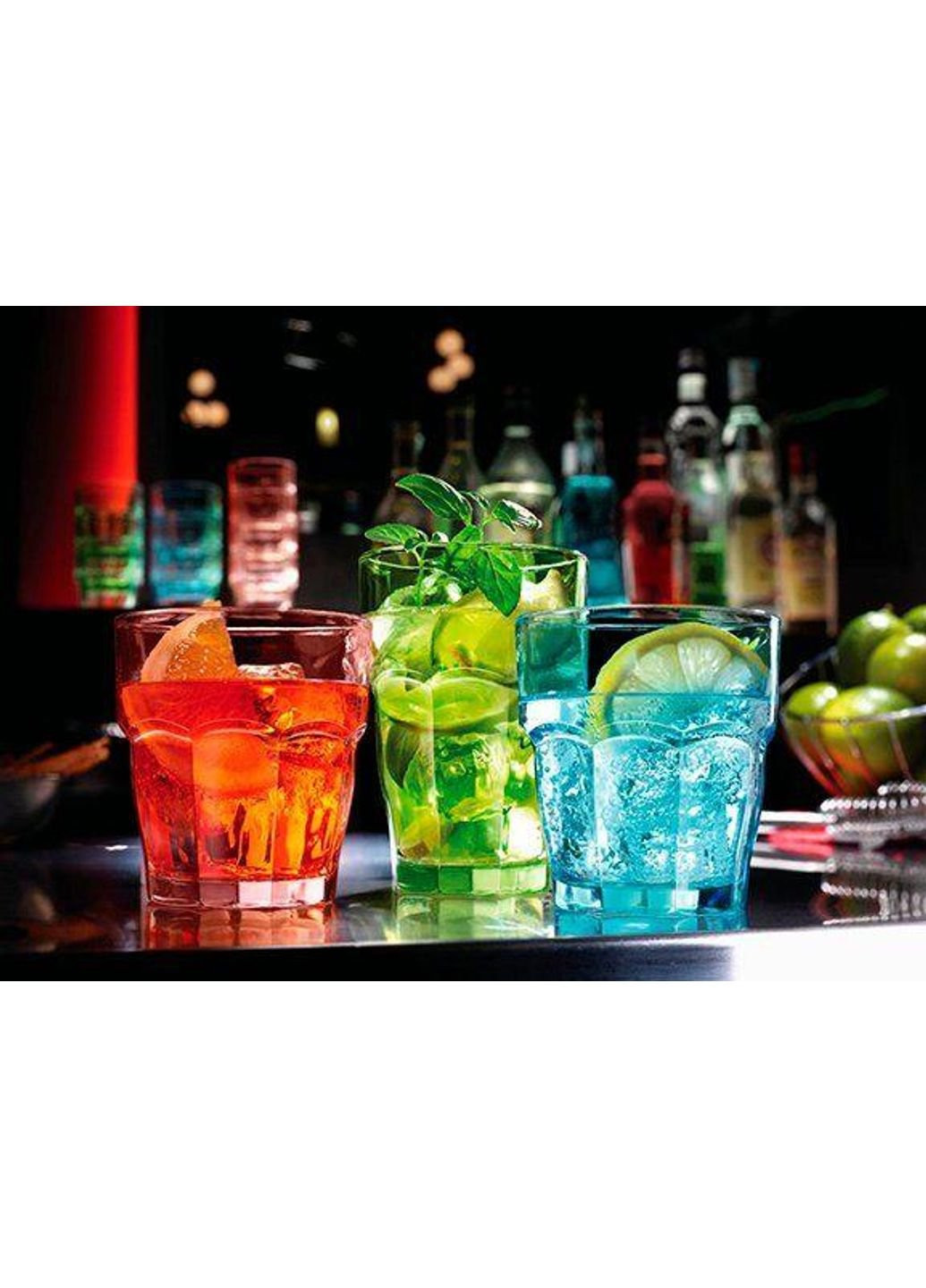 Склянка висока 370 мл Rock Bar Lounge Mint 418960-B-03321990 Bormioli Rocco (253618722)