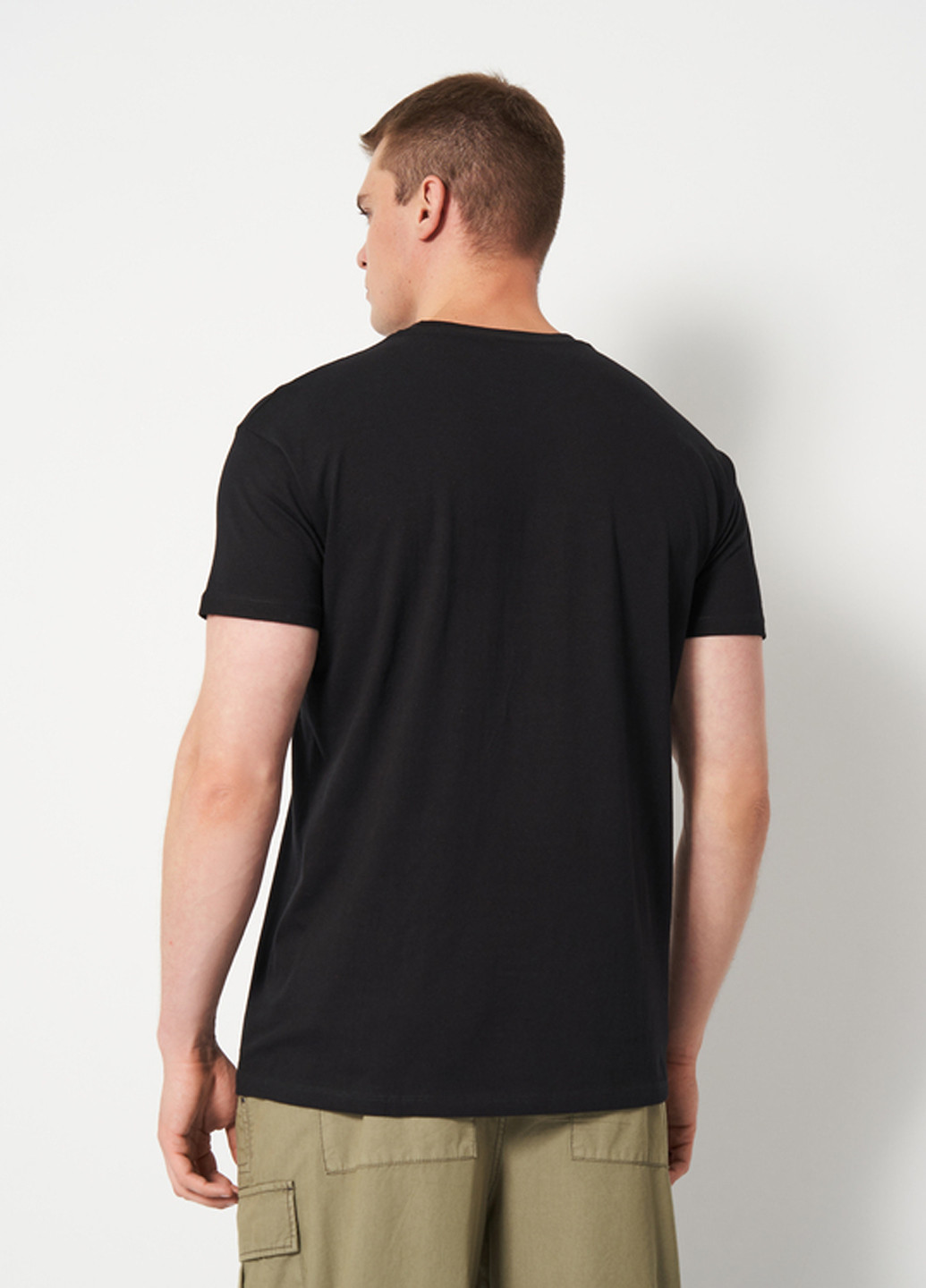 Чорна футболка Sol's Imperial