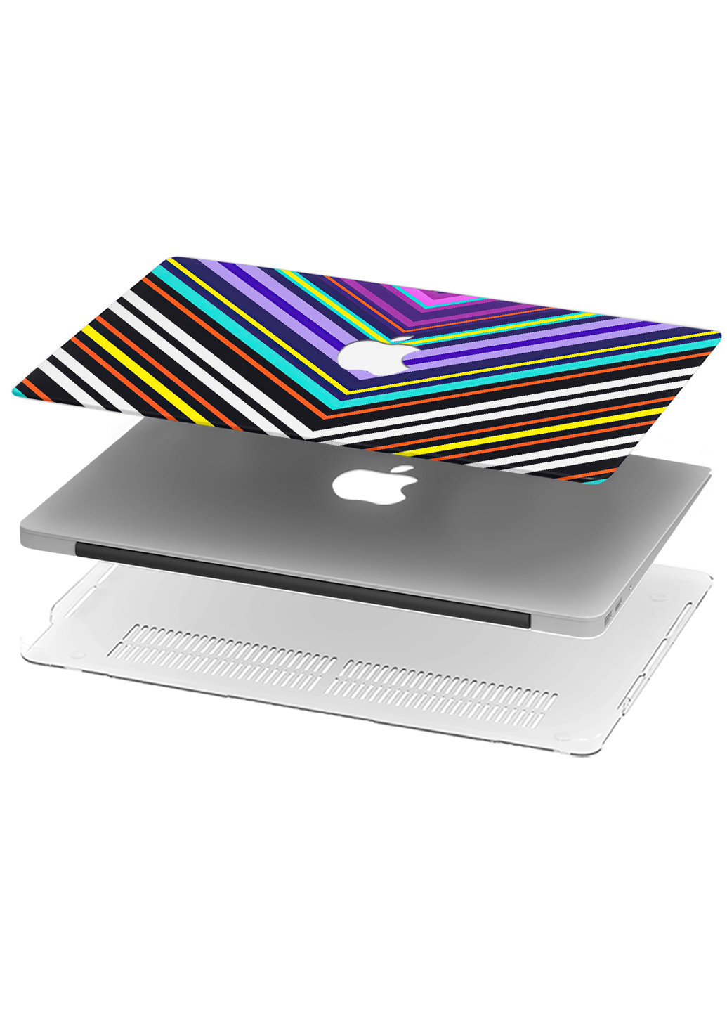 Чехол пластиковый для Apple MacBook Pro 13 A1706 / A1708 / A1989 / A2159 / A1988 Абстракция (Abstraction) (9648-2789) MobiPrint (219125775)