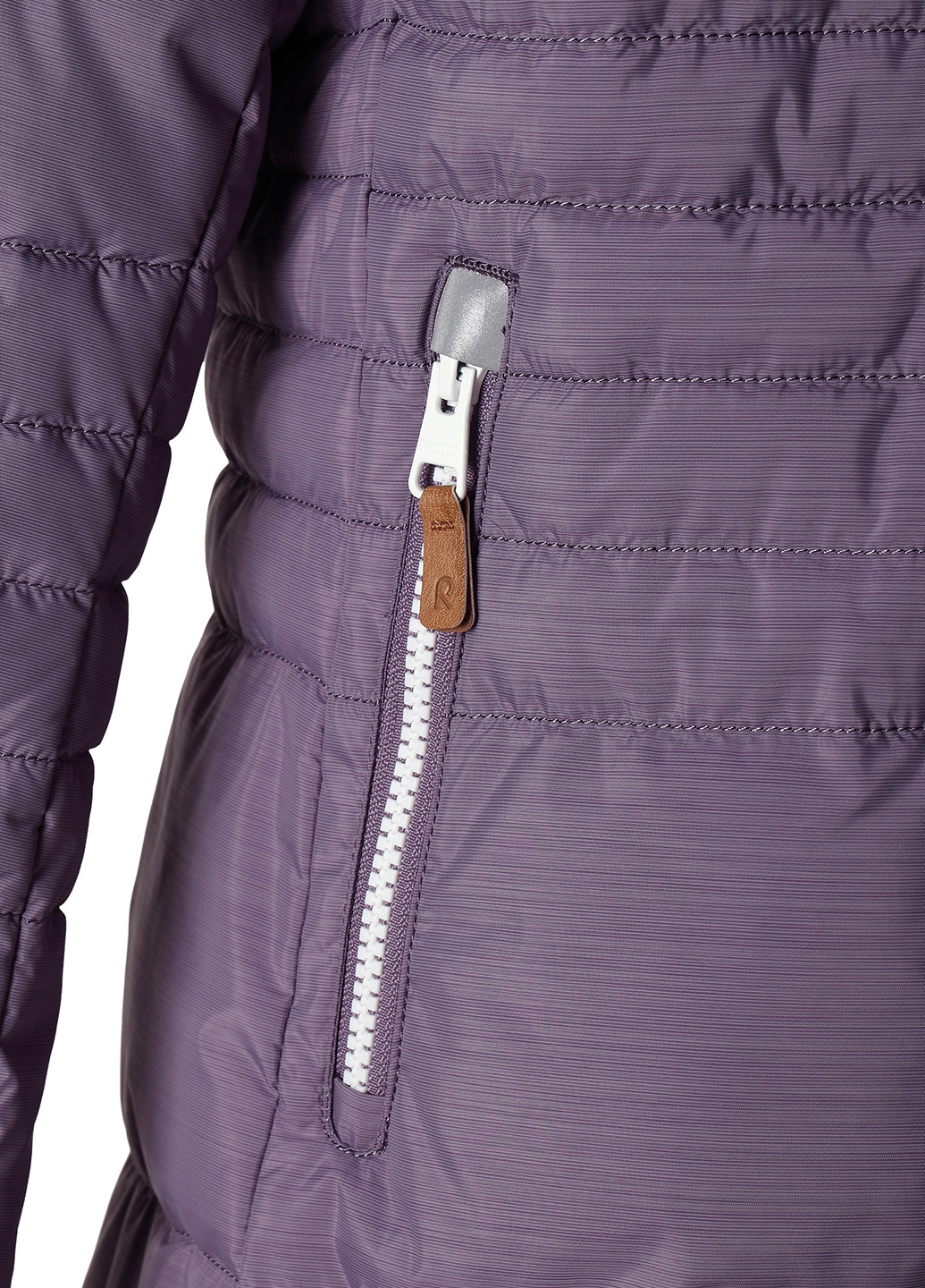 Бледно-фиолетовая зимняя куртка Reima