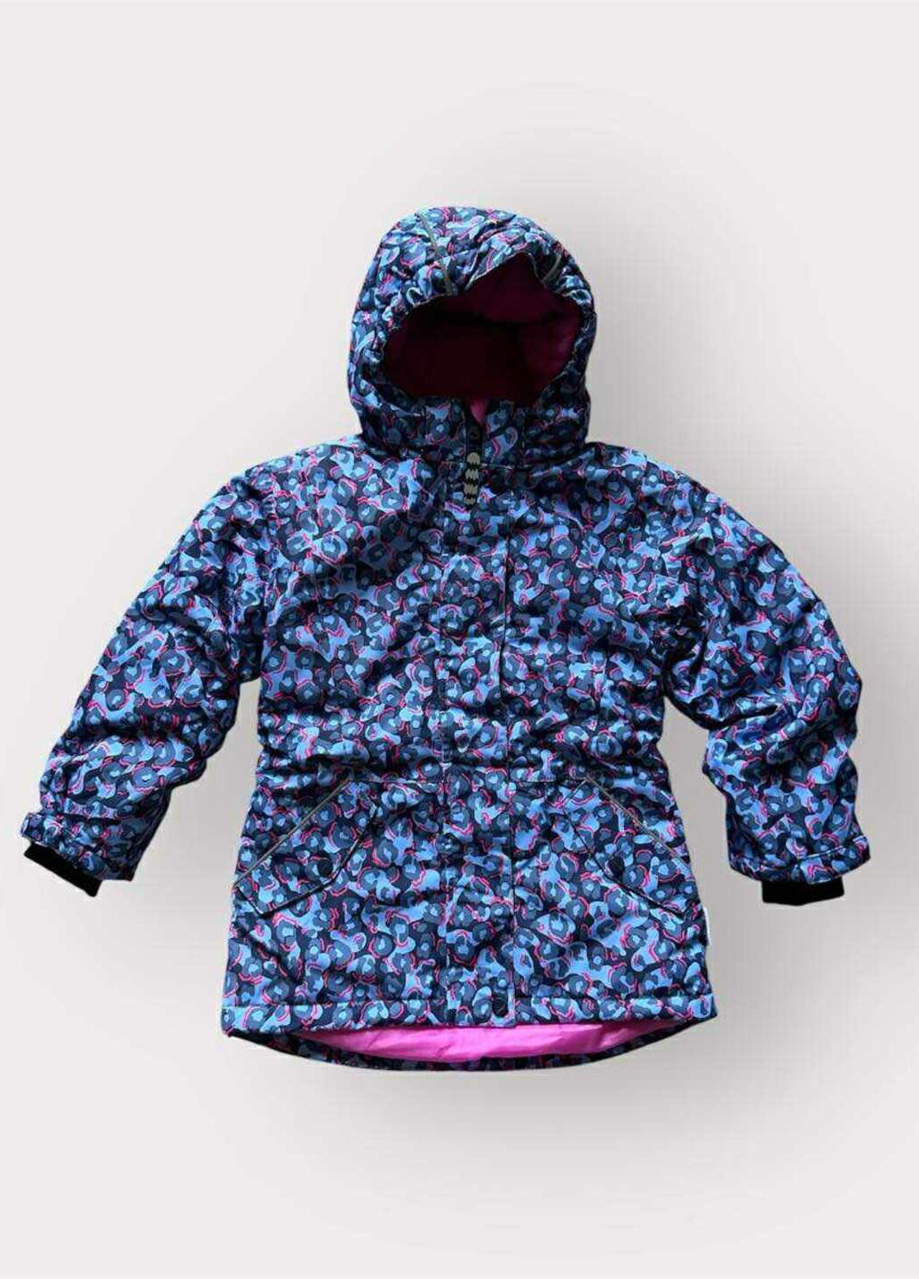 Голубая зимняя куртка Racoon