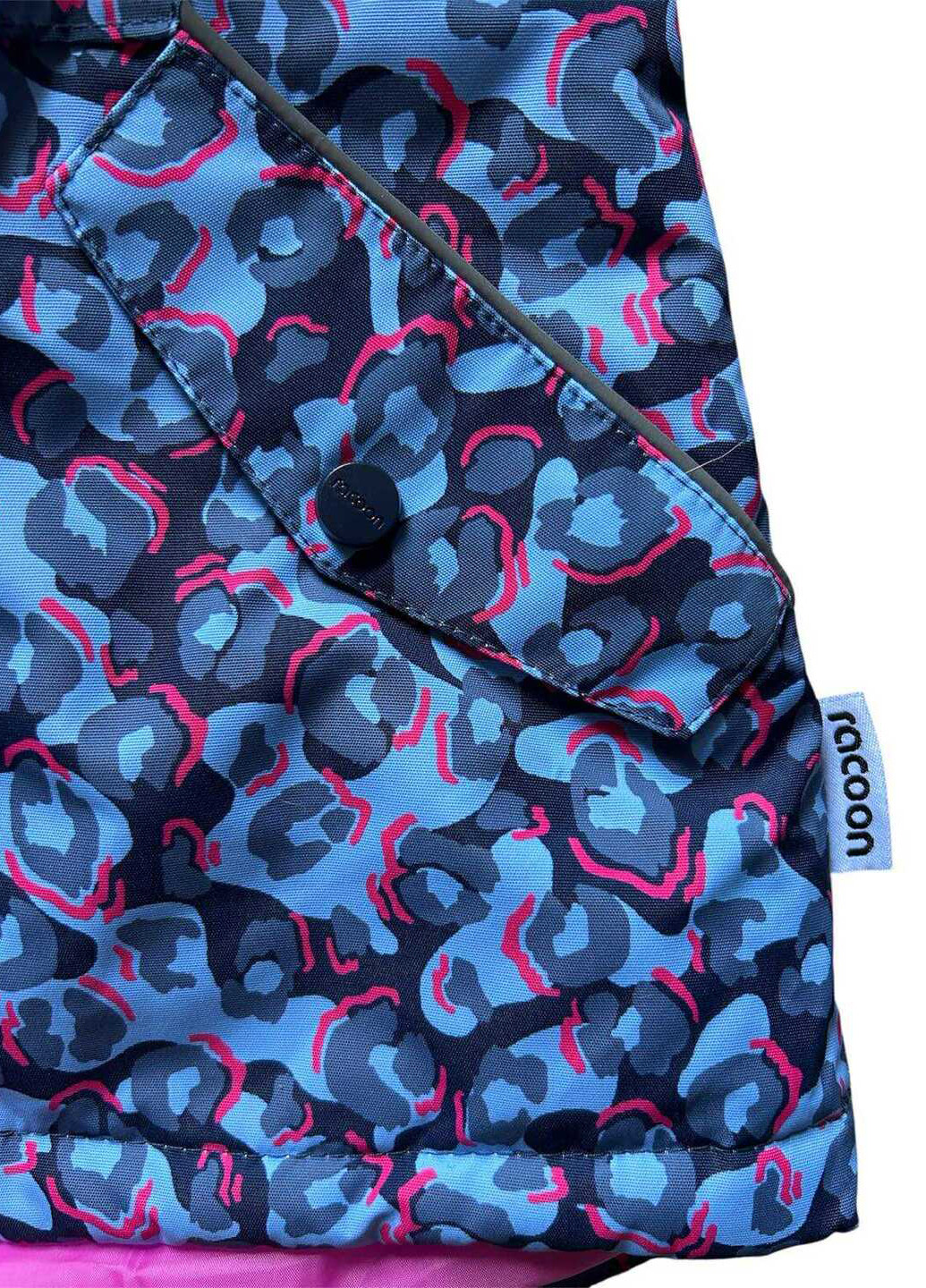 Голубая зимняя куртка Racoon