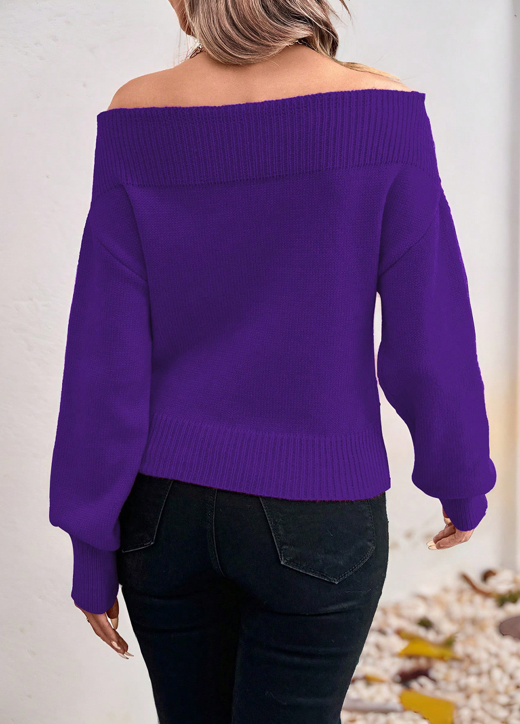 Фіолетовий демісезонний джемпер джемпер SHEIN