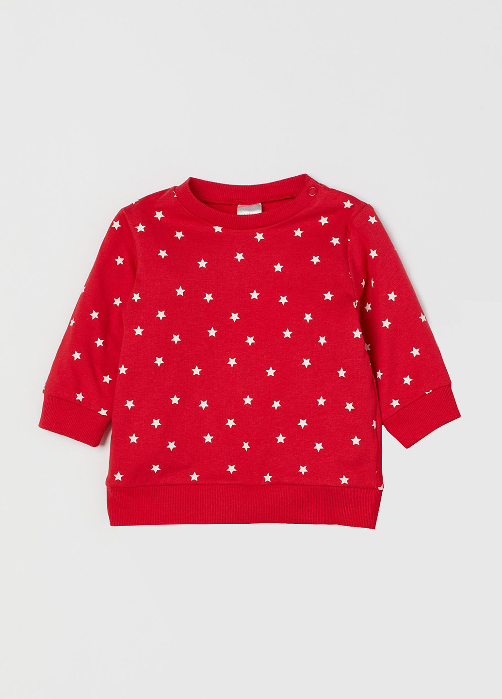 Красный свитшот H&M однотонный (252841251)