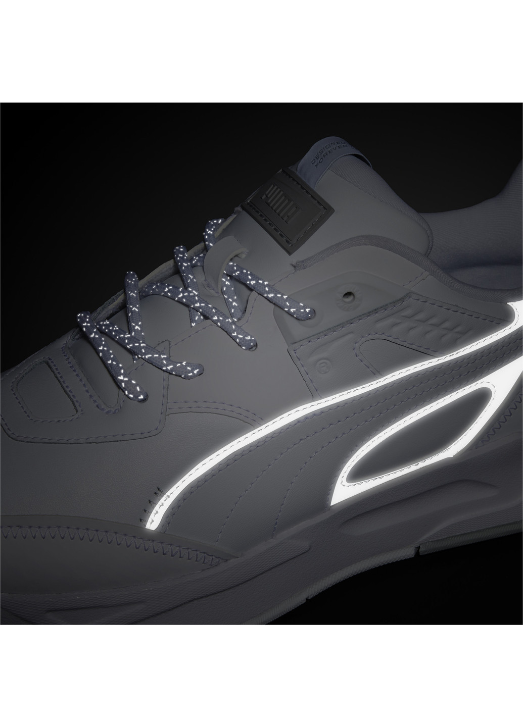 Белые кроссовки mirage sport reflective Puma