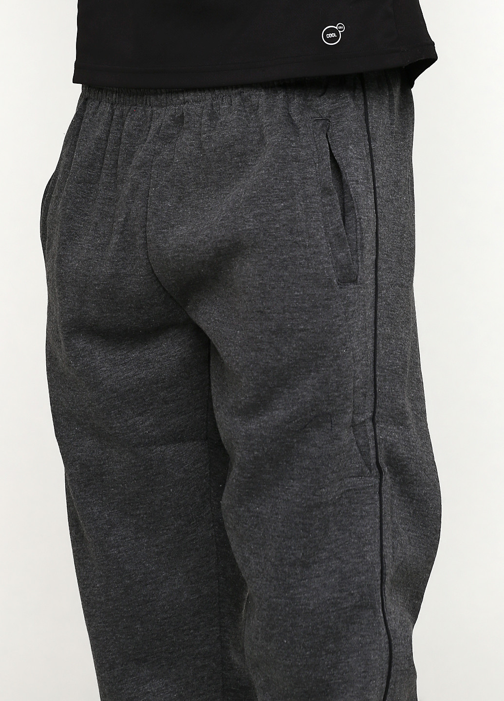 Темно-серые кэжуал демисезонные джоггеры брюки Tovta