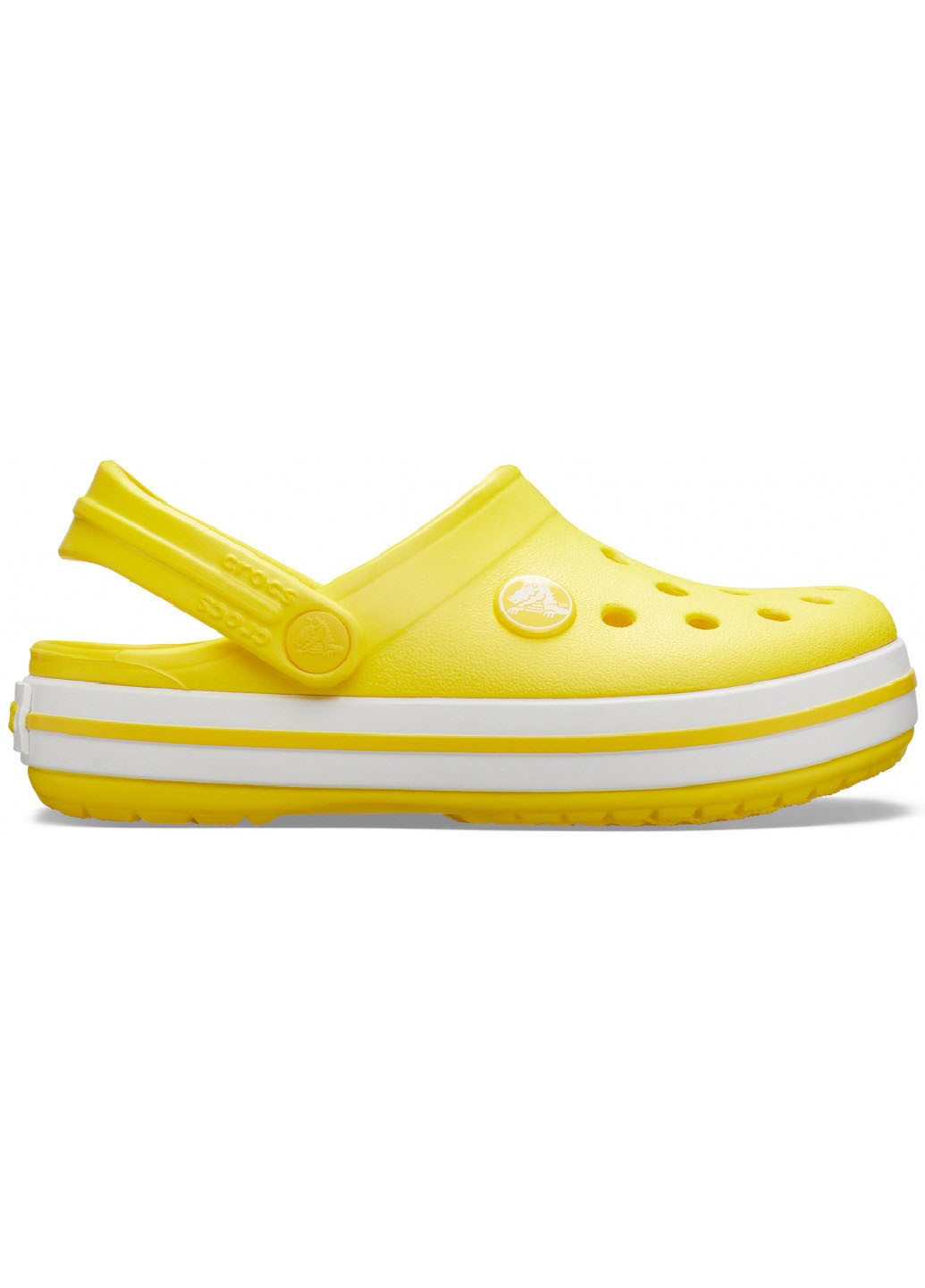 Желтые сабо Crocs