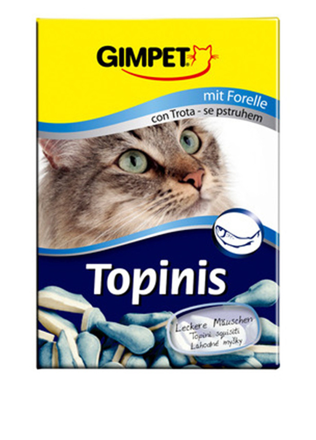 Витамины Gimpet Topinis 190т. с форелью Gimborn (19407425)