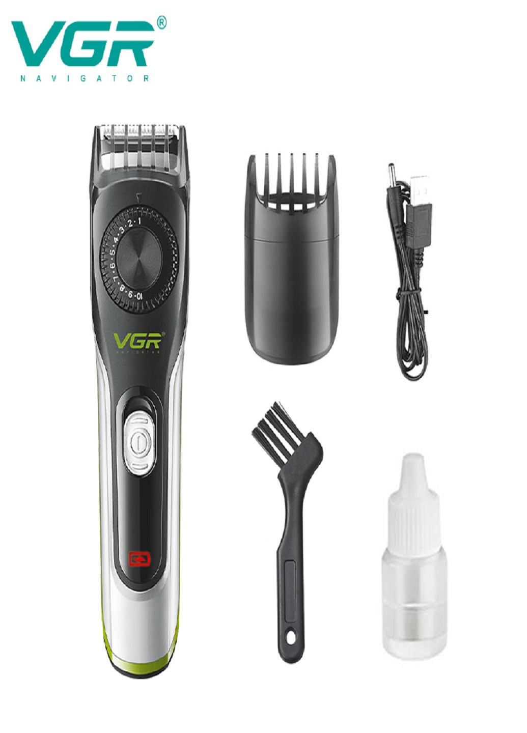 Аккумуляторная машинка для стрижки волос VGR 028 VTech (253131611)