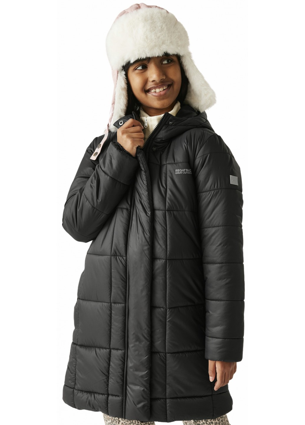 Чорна зимня куртка куртка-пальто Regatta
