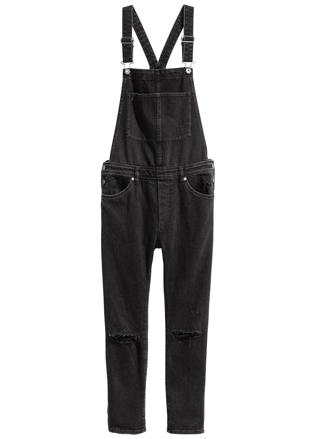 Комбинезон H&M комбинезон-брюки чёрный денил