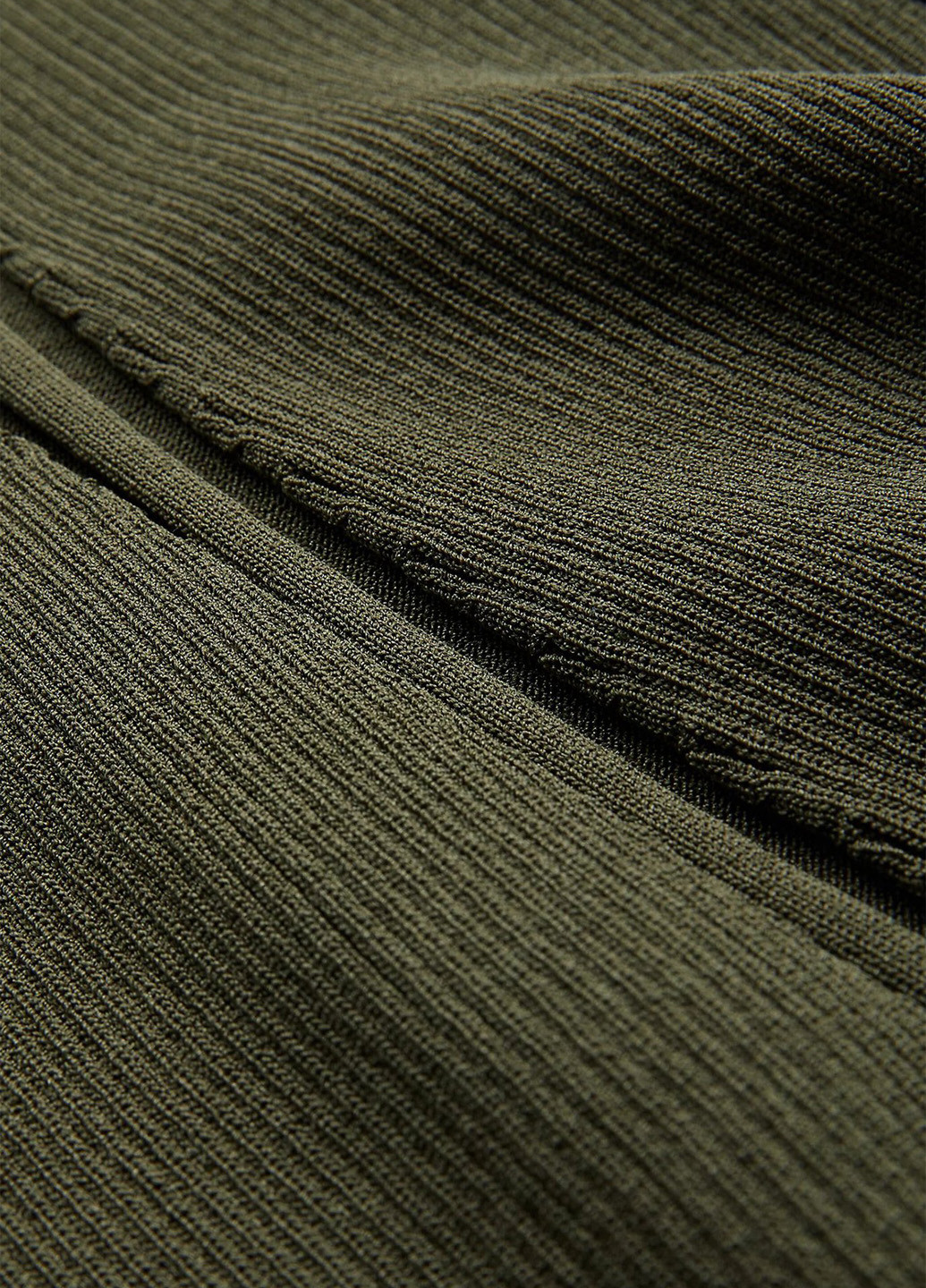 Зеленая кэжуал однотонная юбка Calvin Klein