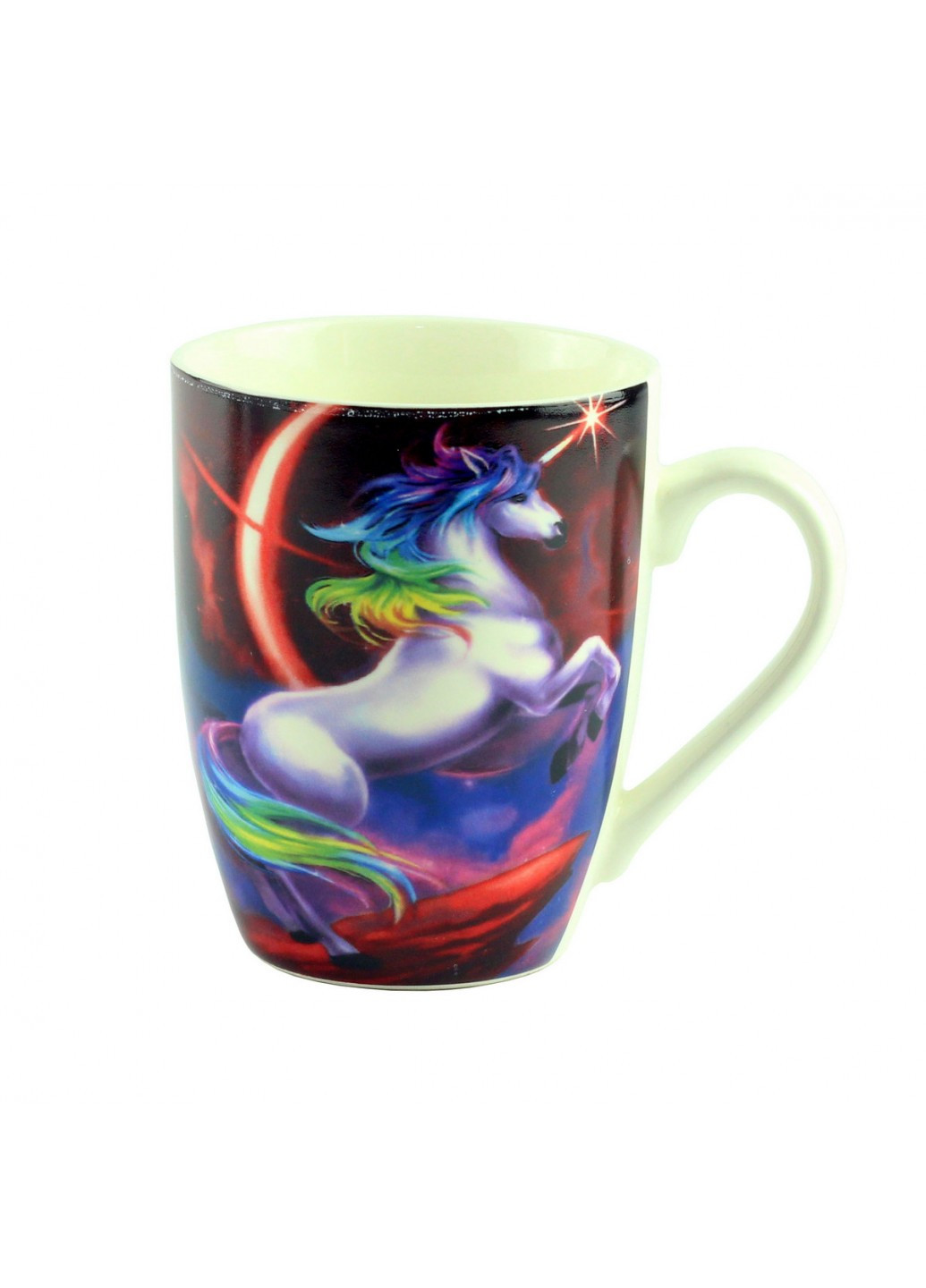 Чашка "Mug unicorn Desing"; темно-красная G.Wurm (210766978)