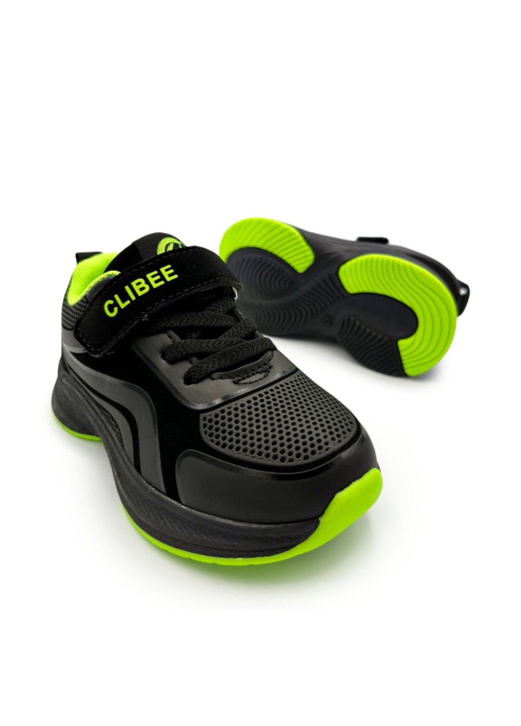 Черные демисезонные кроссовки Clibee