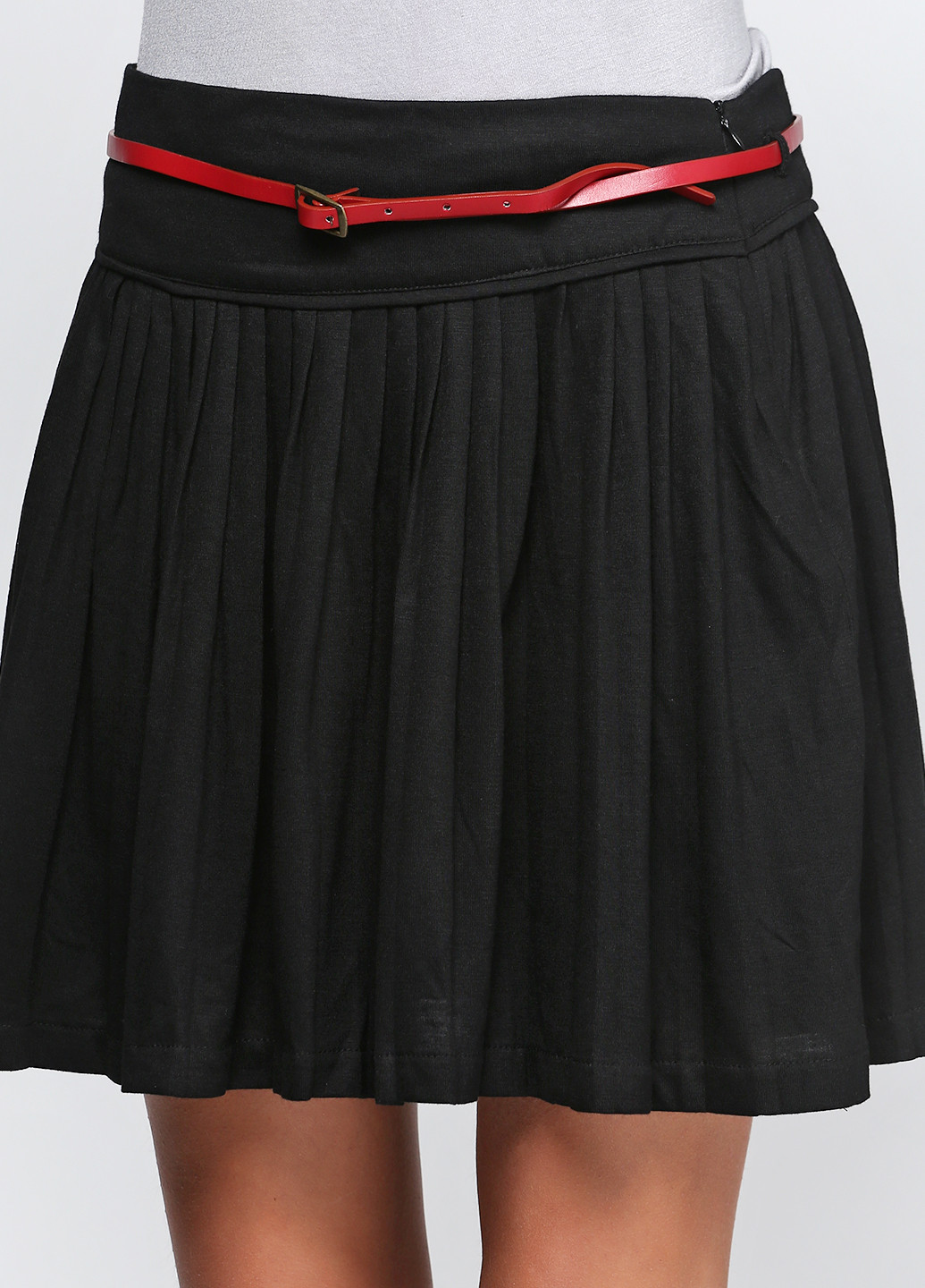 Черная кэжуал однотонная юбка Cache Cache мини