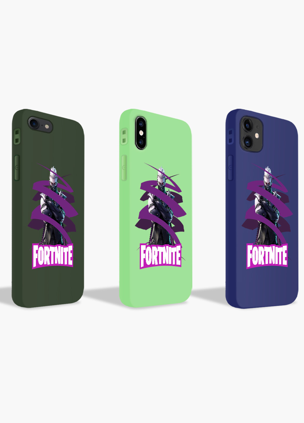 Чехол силиконовый Apple Iphone 8 plus Фортнайт (Fortnite) (6154-1190) MobiPrint (219356223)