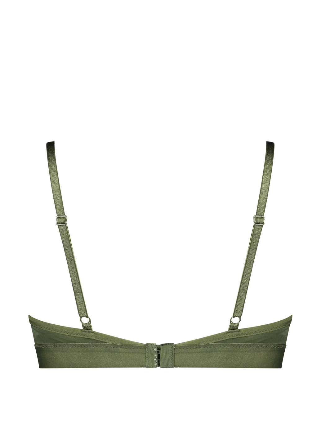 Зелений бюстгальтер Hunkemoller без кісточок поліамід