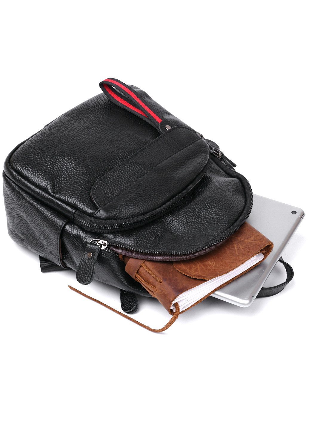 Жіночий шкіряний рюкзак 22х26х12 см Vintage (253491391)